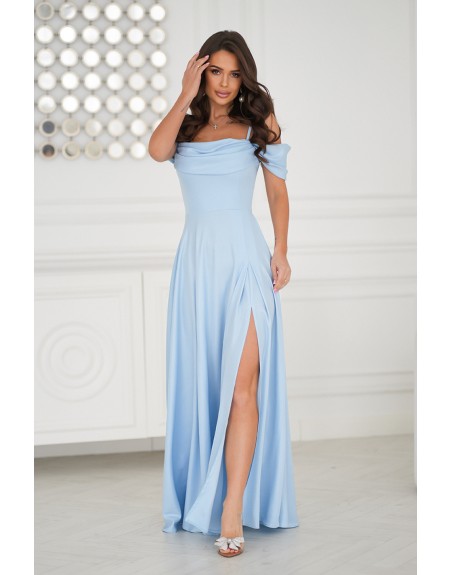  Robe longue model 208193 Bicotone 