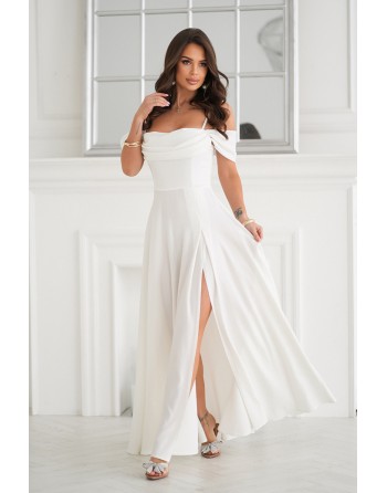  Robe longue model 208193 Bicotone 
