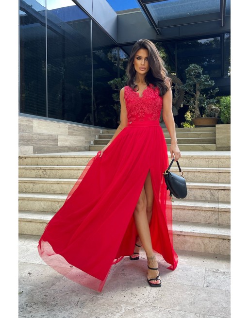  Robe longue model 171416 Bicotone 