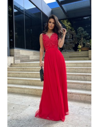  Robe longue model 171416 Bicotone 